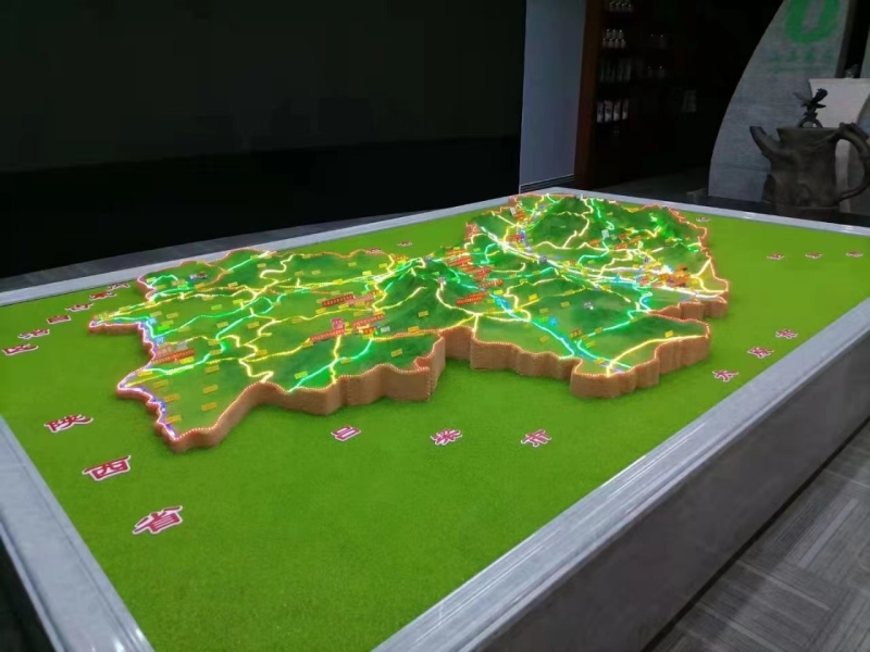地形地貌沙盘模型